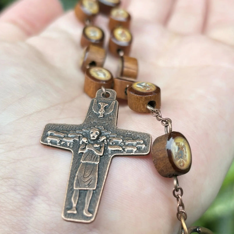 Book of Kells Single Decade Rosary Keychain