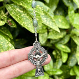 Oval Connemara Marble Rosary