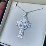 Two-Sided 10k Gold Celtic Cross