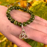 Claddagh Cross Charm Bracelet