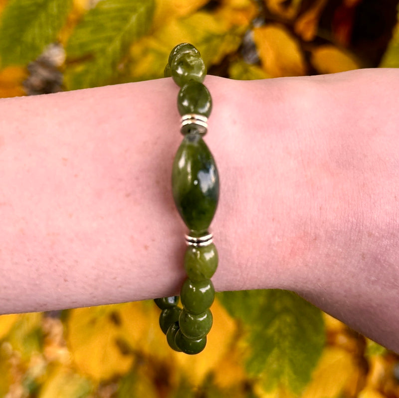 Pulsera de Mármol de Connemara con forma de Sandía