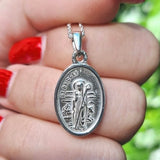 Medalla mediana de Santa Brígida