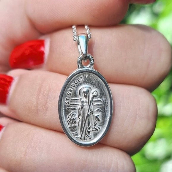 Medalla mediana de Santa Brígida