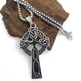 Classic Large Celtic Cross Necklace