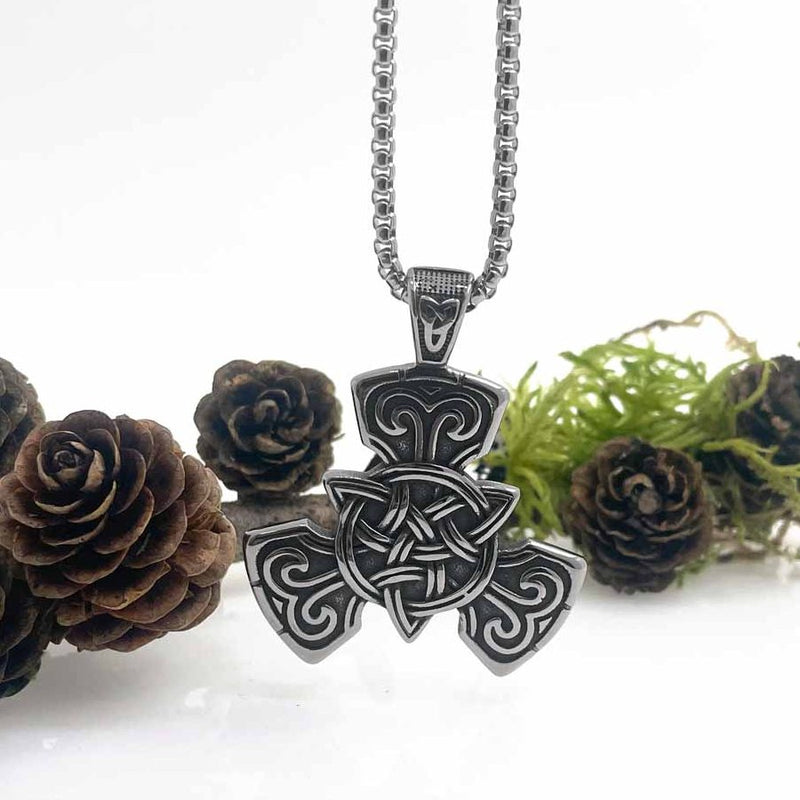 Silver Viking Necklace