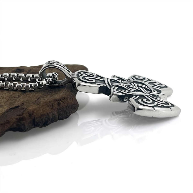 Silver Viking Necklace