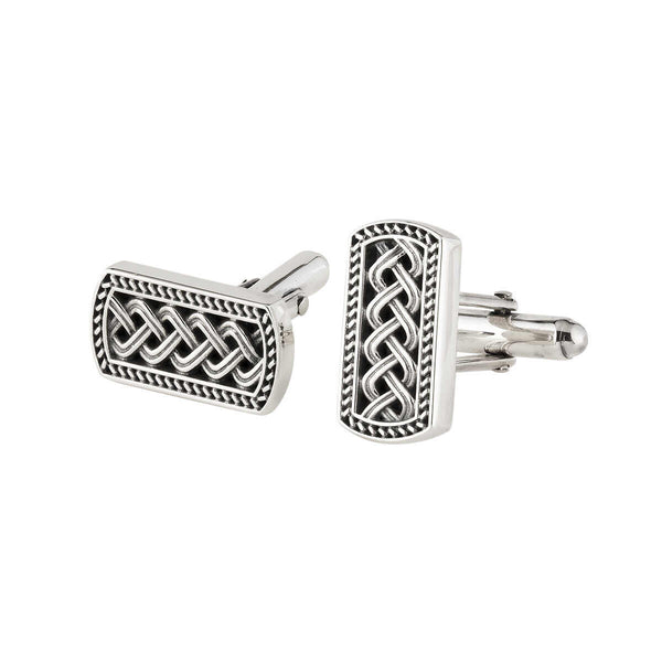 INGOT STYLE CELTIC CUFFLINKS 1