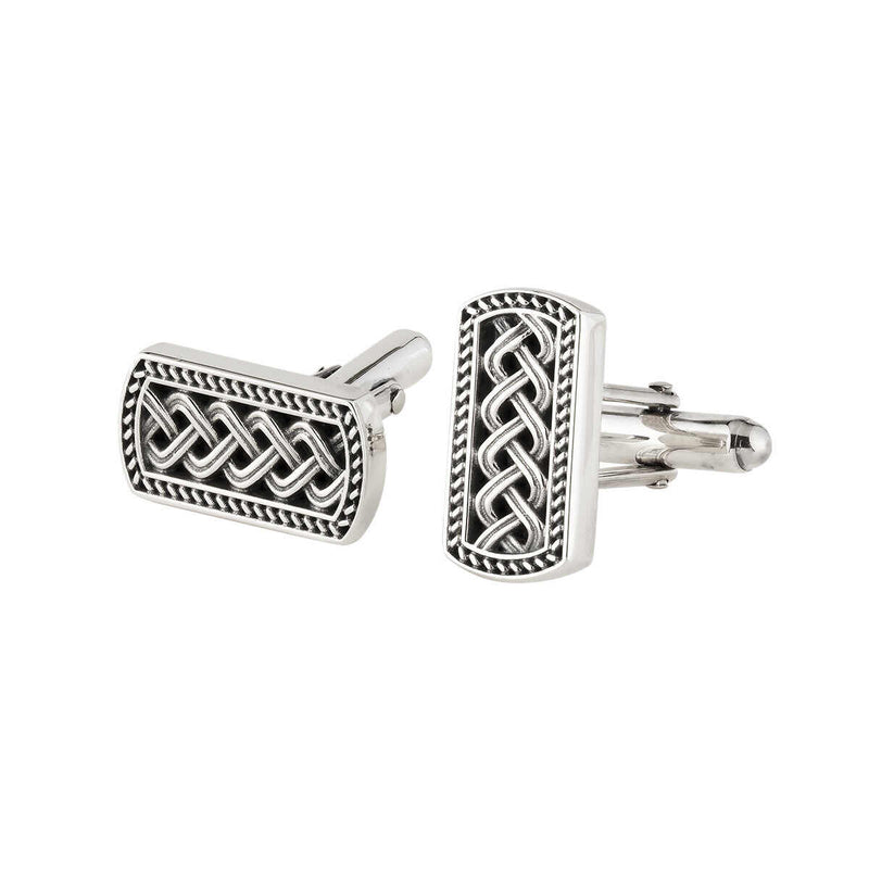 INGOT STYLE CELTIC CUFFLINKS 1