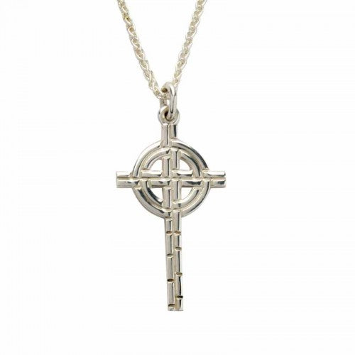 Irish Silver Celtic Cross - Old St Pats Cross Chicago