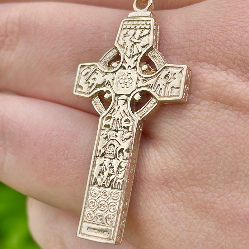 Historic Kells High Cross in Solid Gold - Recreation Collection