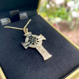 Solid Gold Apostles Cross of Scriptures