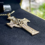 Solid Gold Apostles Cross of Scriptures