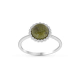 Anillo de Mármol de Connemara con Plata