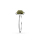 Anillo de Mármol de Connemara con Plata