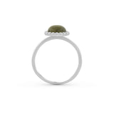 Anillo de Mármol de Connemara con Plata