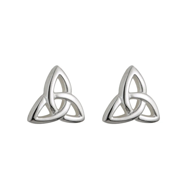 Pendientes de Nudo Celta Trinity de Plata para Niños