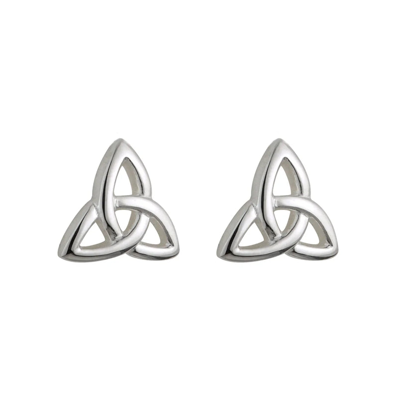 Pendientes de Nudo Celta Trinity de Plata para Niños
