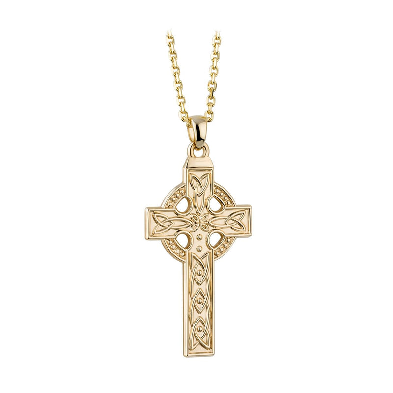 Yellow Gold Large Celtic Cross