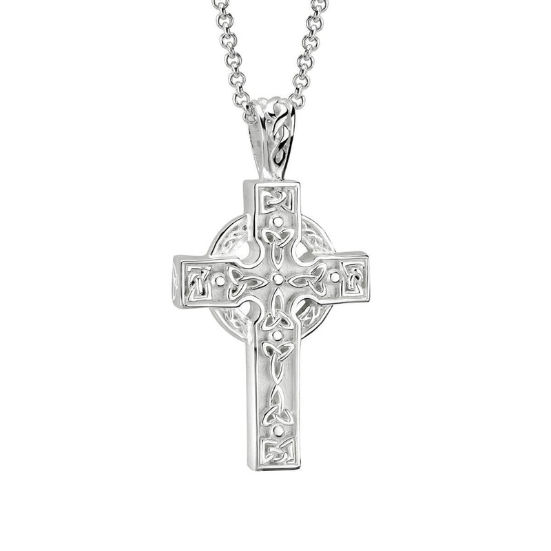 Sterling Silver Heavy Celtic Cross