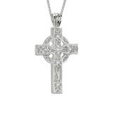 Sterling Silver Heavy Celtic Cross