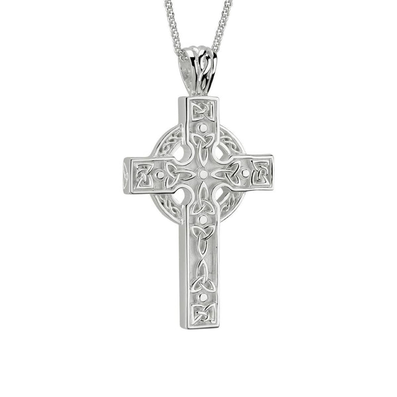 Sterling Silver Heavy Celtic Cross