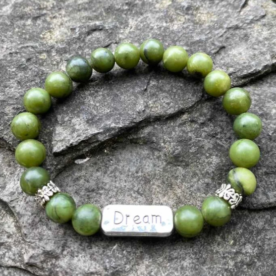 Connemara Marble Set of 2 Faith Bracelets