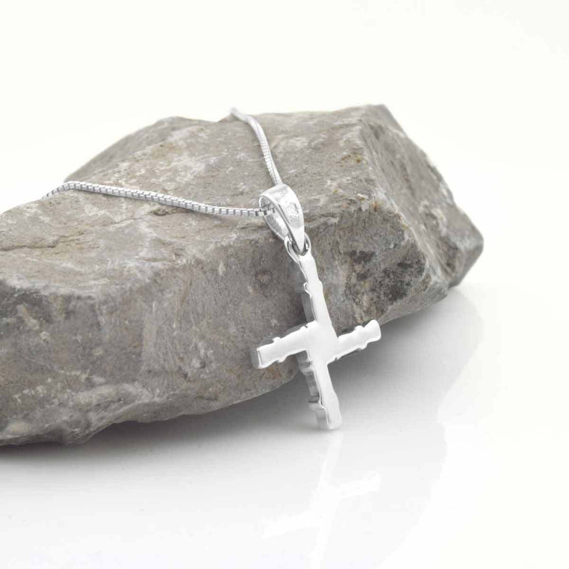 Sterling Silver St. Brigid's Cross Pendant.