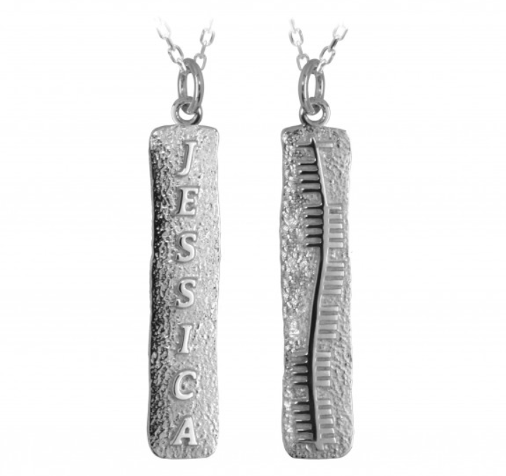 Personalised Ogham Name Pendant