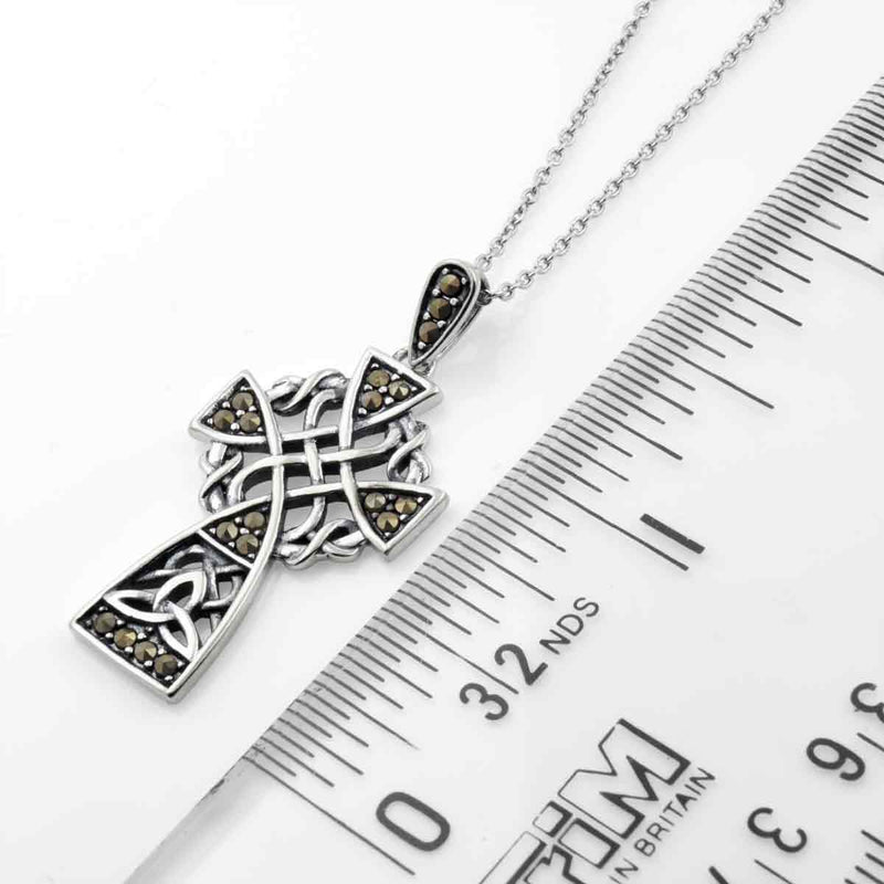 Vintage Celtic cross necklace