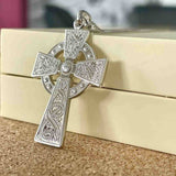 Celtic Warior cross necklace