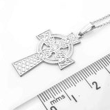 Sterling Silver Traditional Celtic Cross