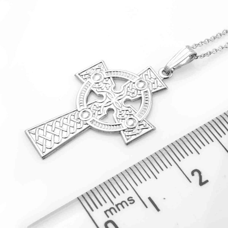 Sterling Silver Traditional Celtic Cross
