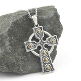 Sterling Silver Celtic Cross Necklace