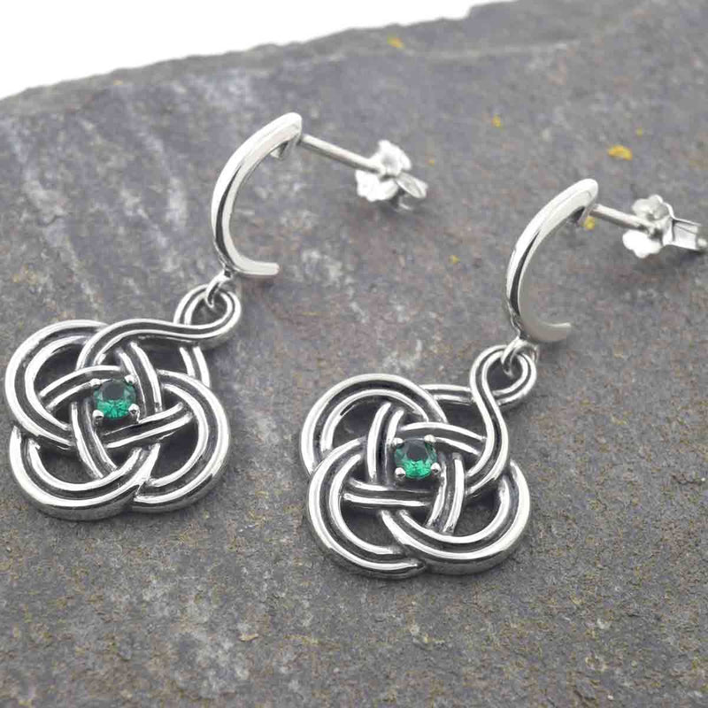 celtic knot earring 1