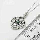 celtic knotwork necklace
