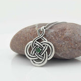 Sterling Silver Celtic Knot Necklace