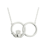 claddagh circle necklet 2