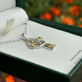 Luxury Claddagh Cross Combination Cross
