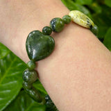 Connemara Marble Heart Bracelet