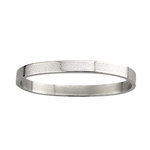 Brazalete con nudo celta grabado en acero inoxidable