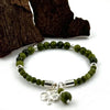 Shamrock Connemara Marble Bracelet