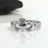 celtic knot claddagh ring