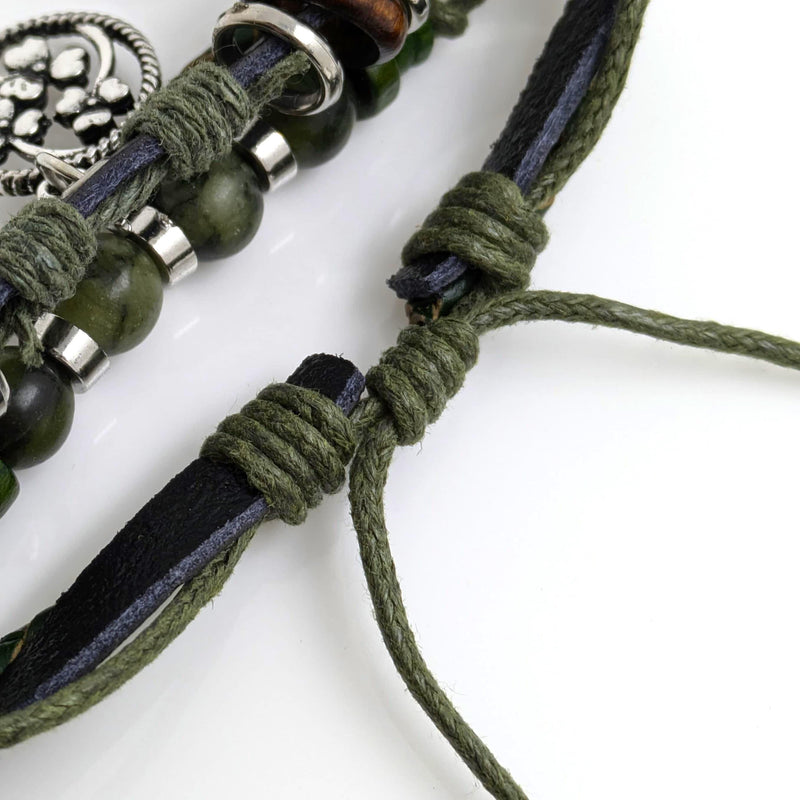 Trinity Knot Charm Hippy Bracelet