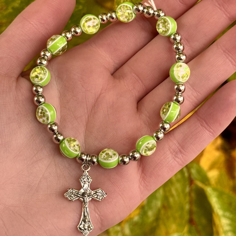Encantador Rosario de Pulsera para Niños