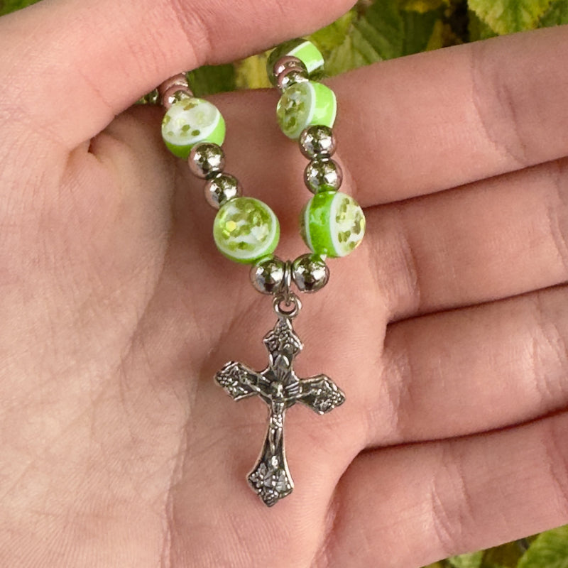 Encantador Rosario de Pulsera para Niños