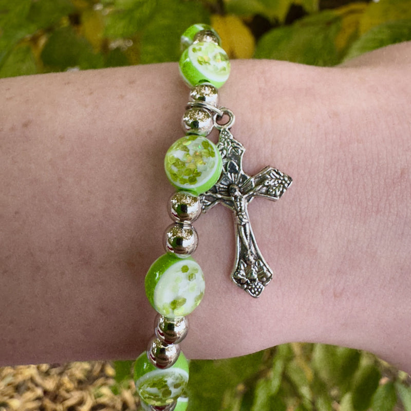 Encantador Rosario de Pulsera para Niños