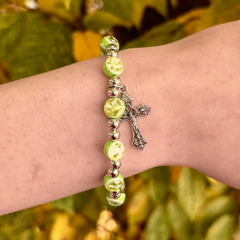 Encantador Rosario de Pulsera para Niños