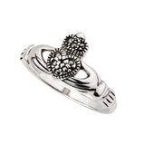 silver marcasite ring