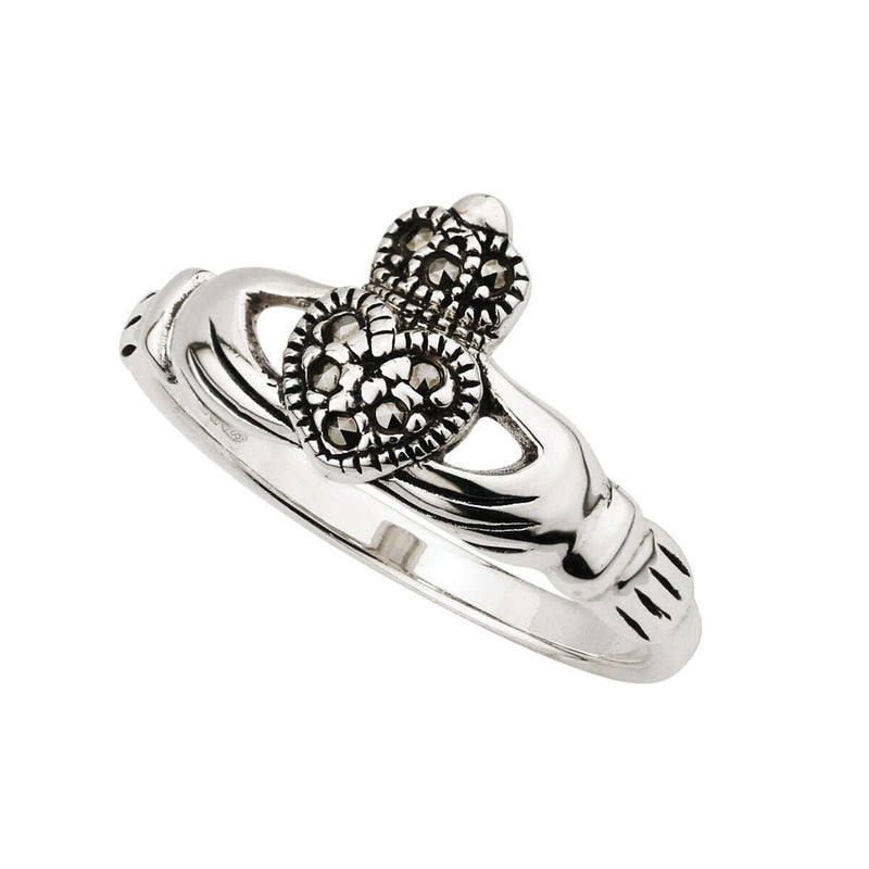 silver marcasite ring