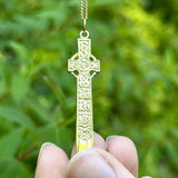 Historic Iona High Cross in Solid Gold - Recreation Collection